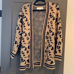 Leopard cardigan